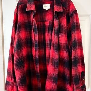 American eagle plaid jacket